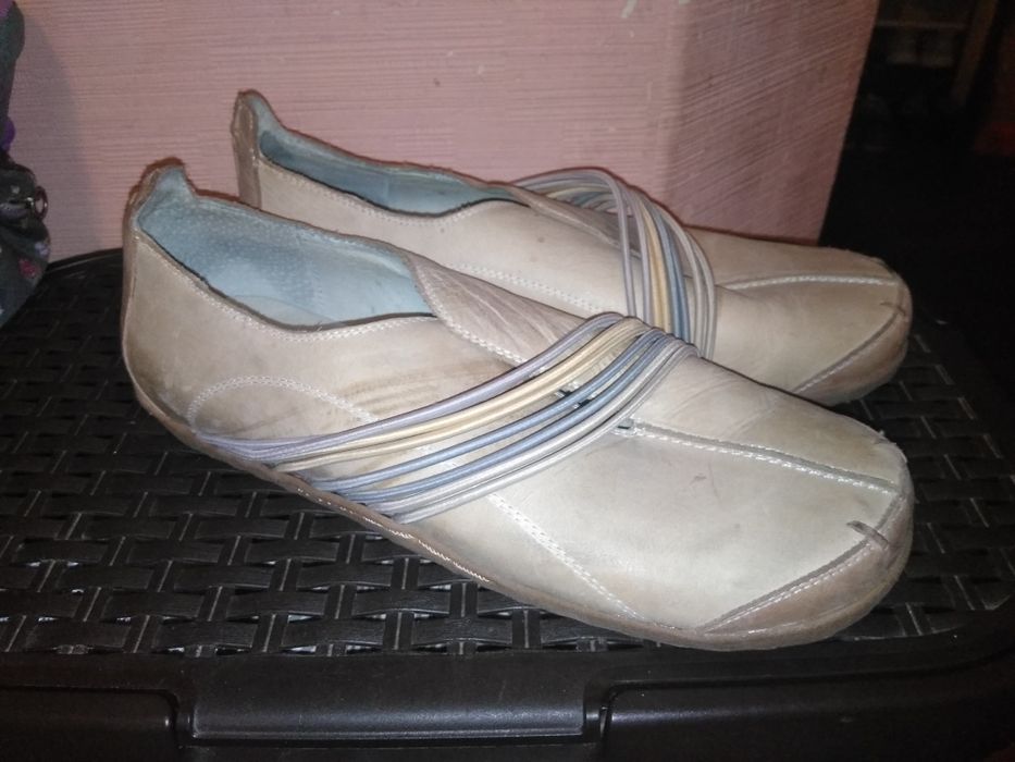 Мокасины новые кожаные 39 туфли кожа