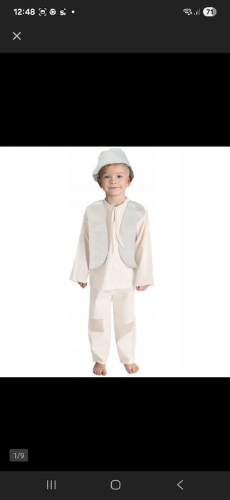 Strój pastuszka  134/140