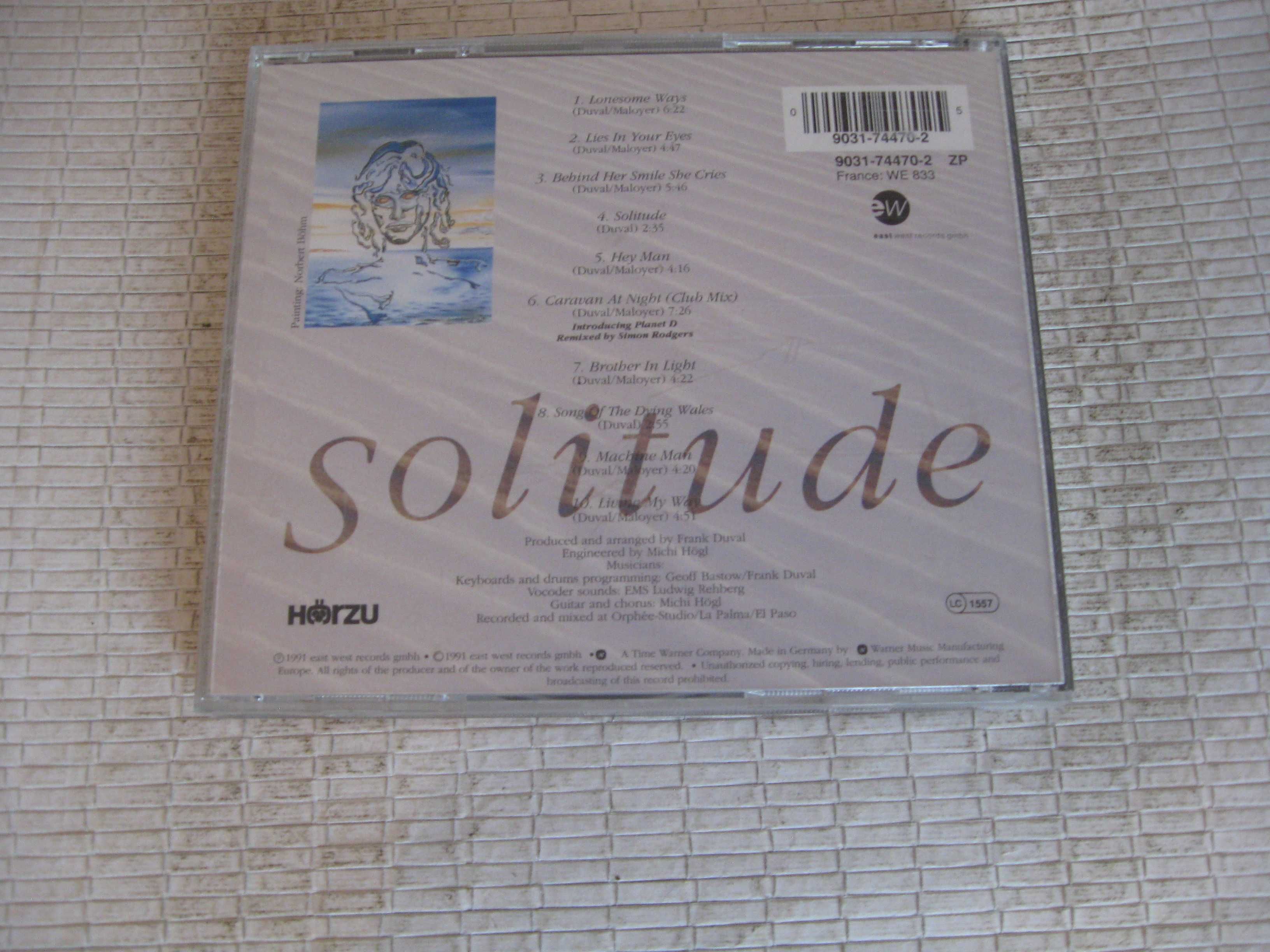 FRANK DUVAL  solitude  (4  cd фирм )