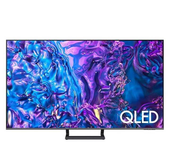 Telewizor 55 cali QLED Samsung QE55Q77D Tizen 4K UHD srebrny