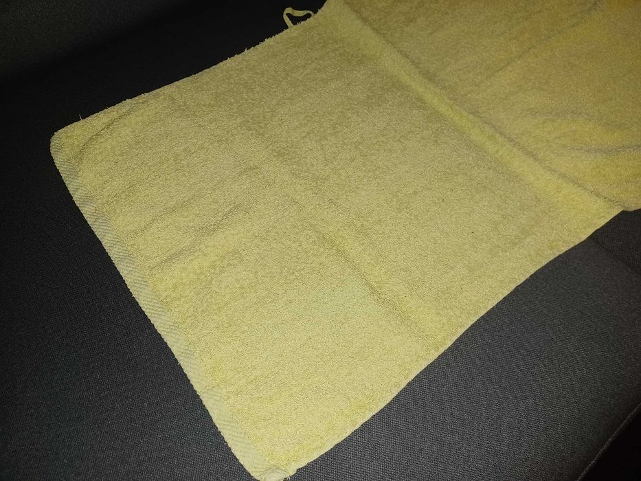 Ręcznik frotte - 50x100 - słomkowy