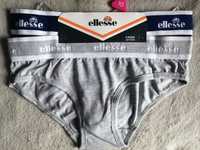 ELLESSE 2 Pack Short 2 x Figi Nowe Majtki Damskie E 36 Oryginalne