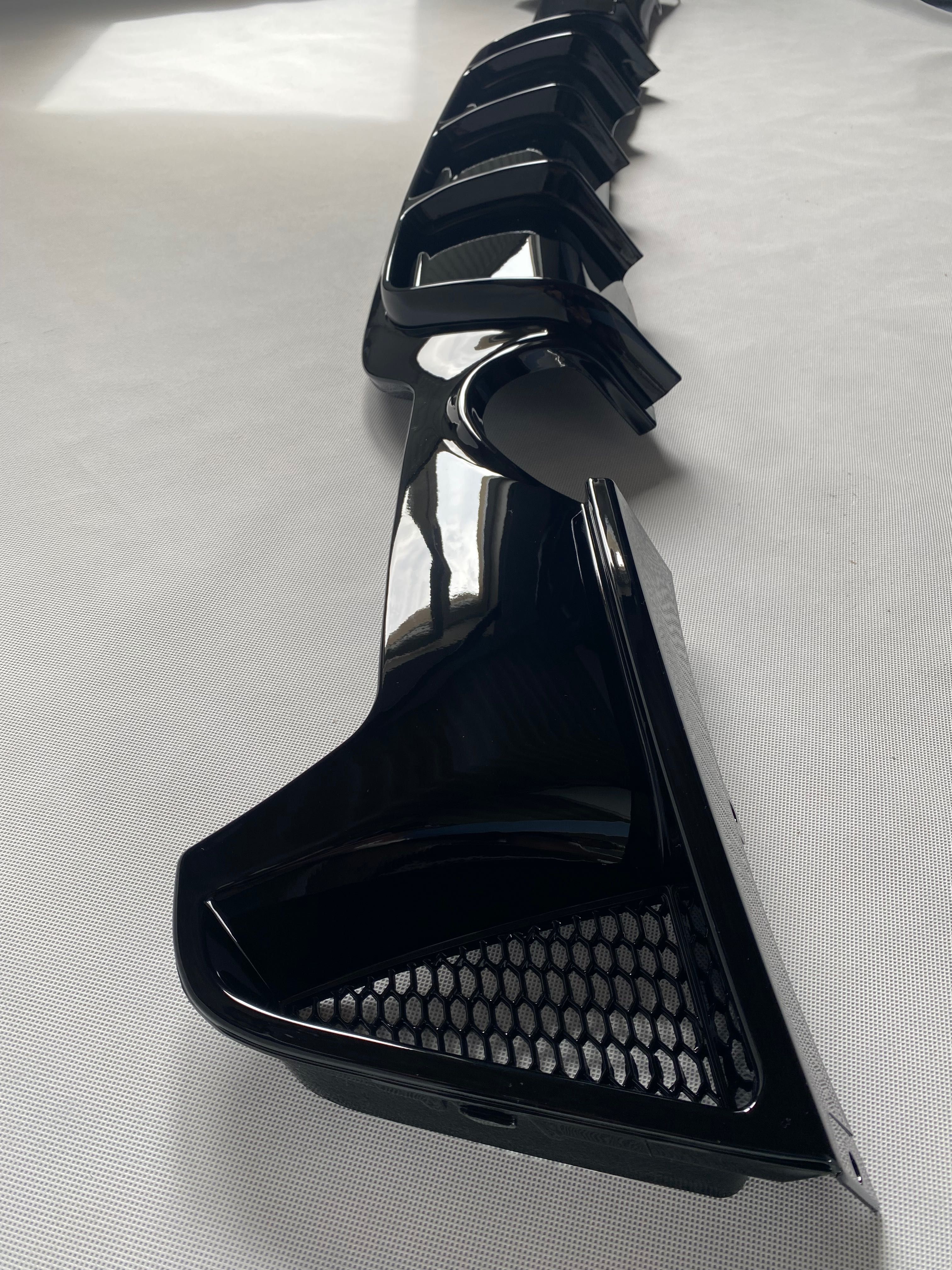 Dyfuzor Spoiler Dokładka BMW 4 F32 F33 F36 CZARNY POŁYSK / CARBON