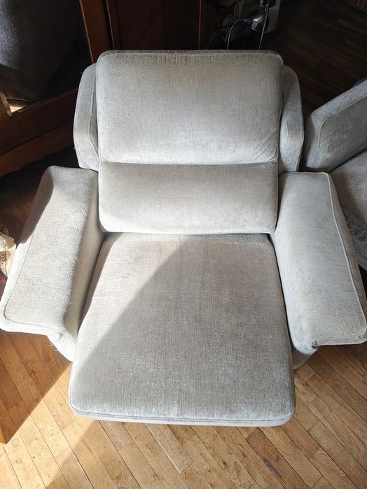 Zestaw KLER W181 DIVA - Kanapa + Taboret + Fotel