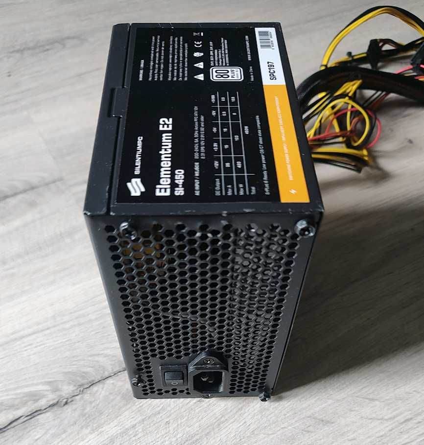 Zasilacz komputerowy SILENTIUM PC Elementum E2 SI 450W 80 PLUS