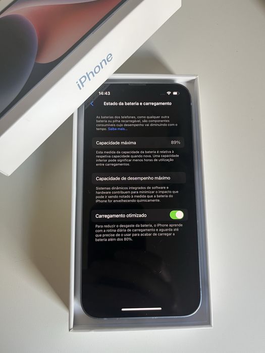 Iphone 14  89% (Semi-novo; Orig.) Iphone14