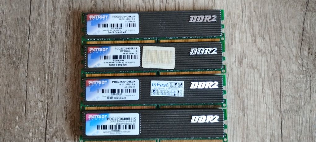 Pamięć RAM Patriot 8 Gb 4xDDR 2.