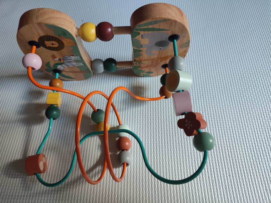 Labirynt zwierzęcy Smiki -przeplatanka zabawka zręcznościowa