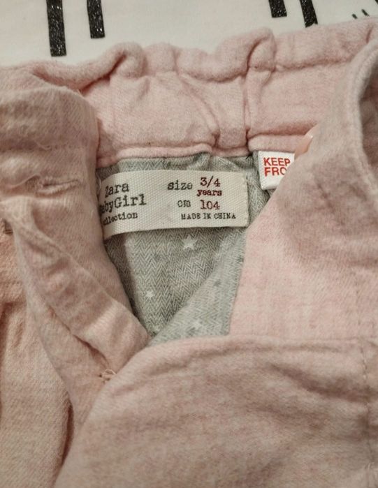 Conjunto da Zara - 3/4 anos