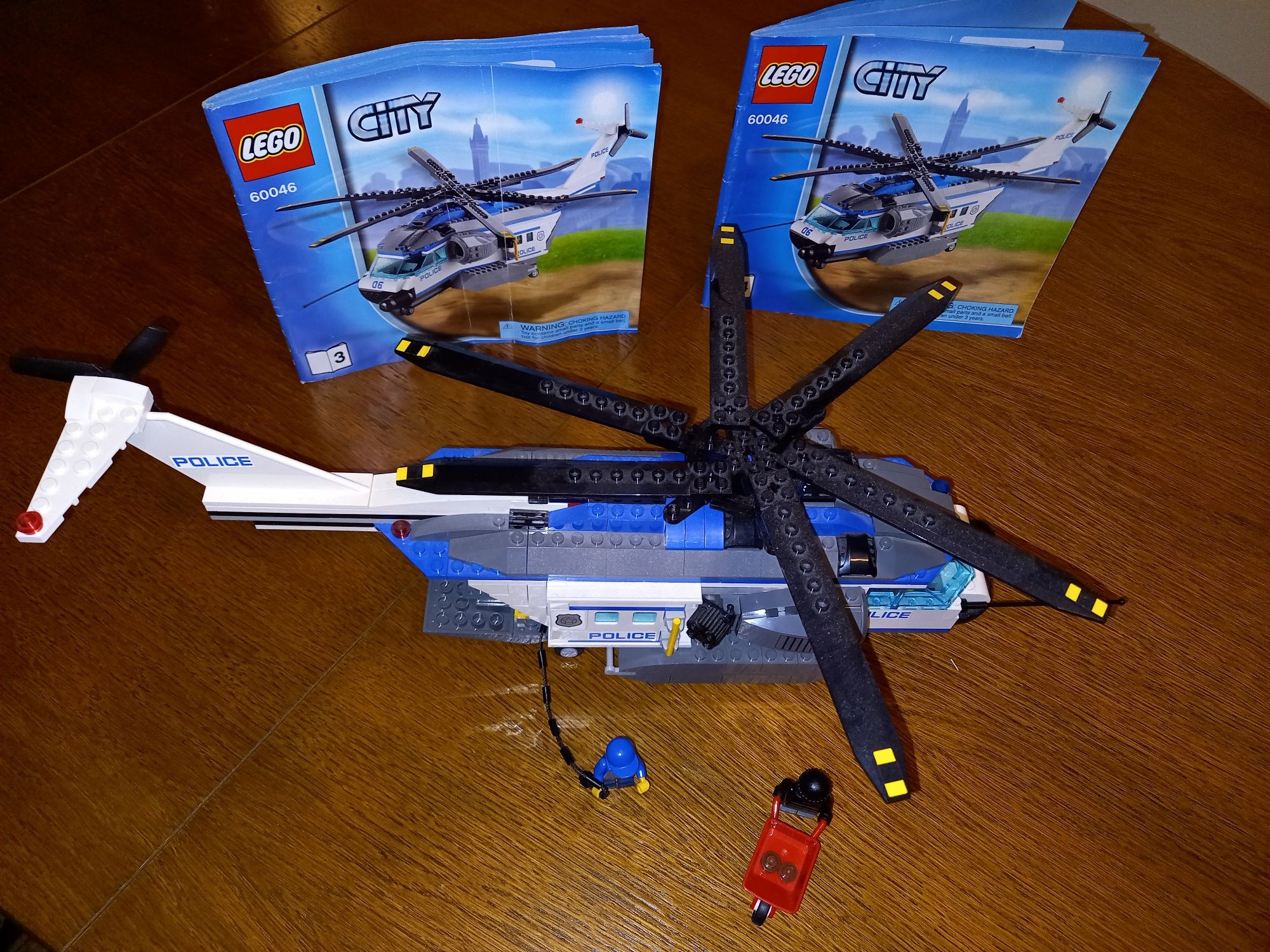 Helikopter Policja Lego