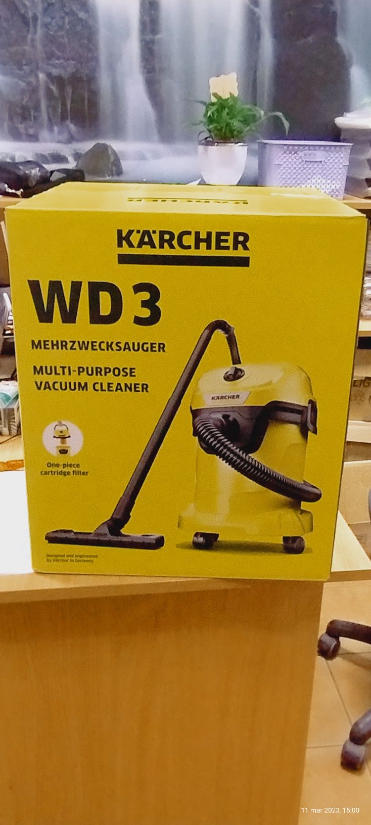 Karcher odkurzacz WD 3 fv, gwarancja