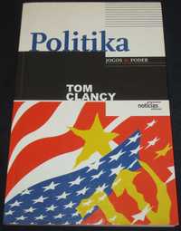 Livro Politika Jogos de Poder Tom Clancy