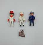 Figurki playmobile kucharz policja ludziki