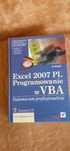 Excel 2007 pl Programowanie w VBA