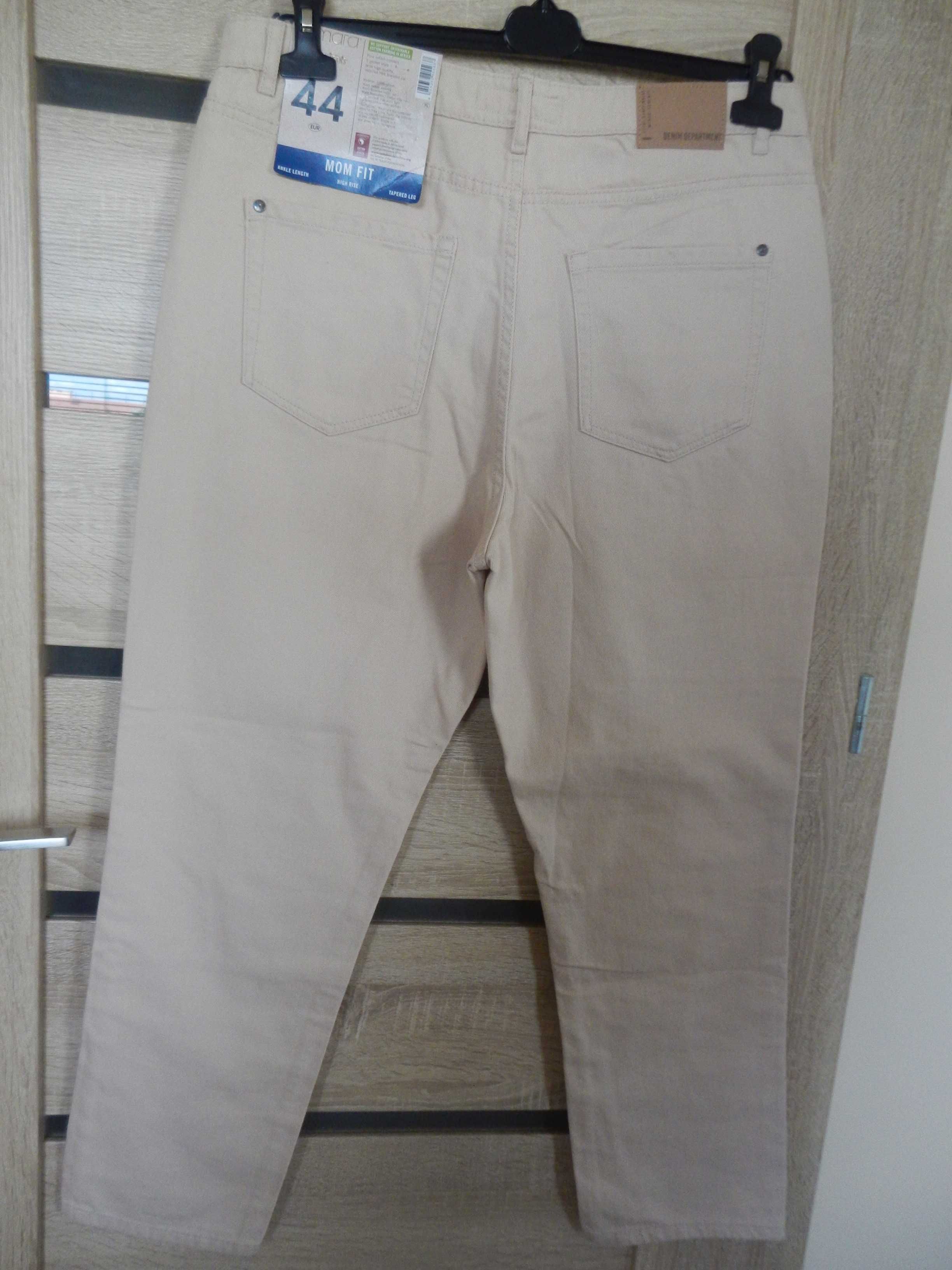Spodnie jeansy damskie r. 44