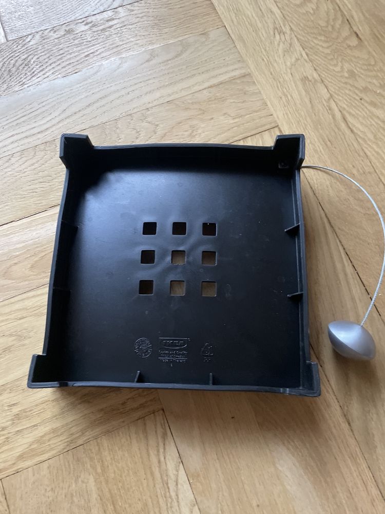 Serwetnik czarny z obciążnikiem Ikea