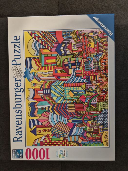 Puzzle ravensburger de 1000 peças