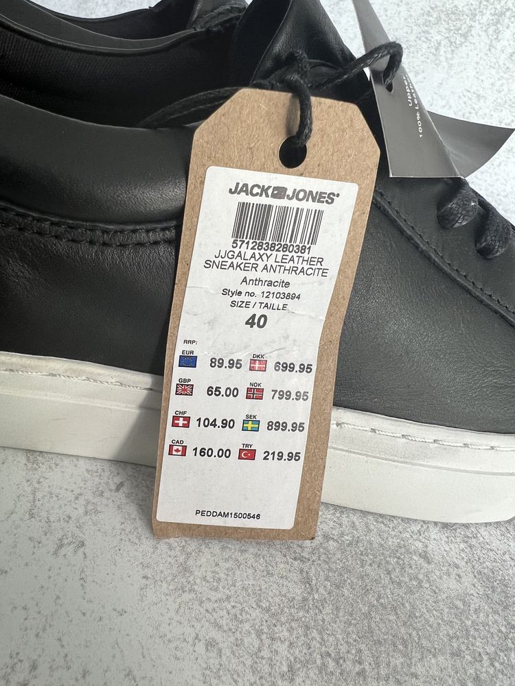 Nowe Jack&Jones sneakersy trampki męskie 40 skora outlet