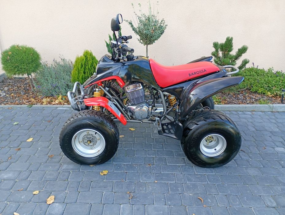 Quad Honda Barossa 250 wsteczny homologacja