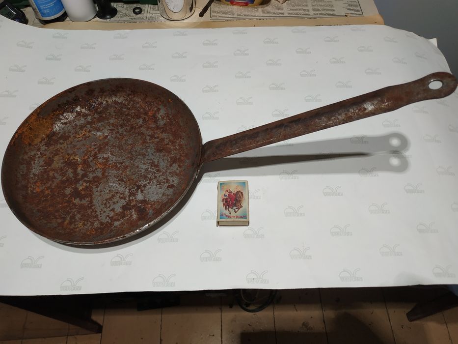 Сковорода железная. Новая. СССР.