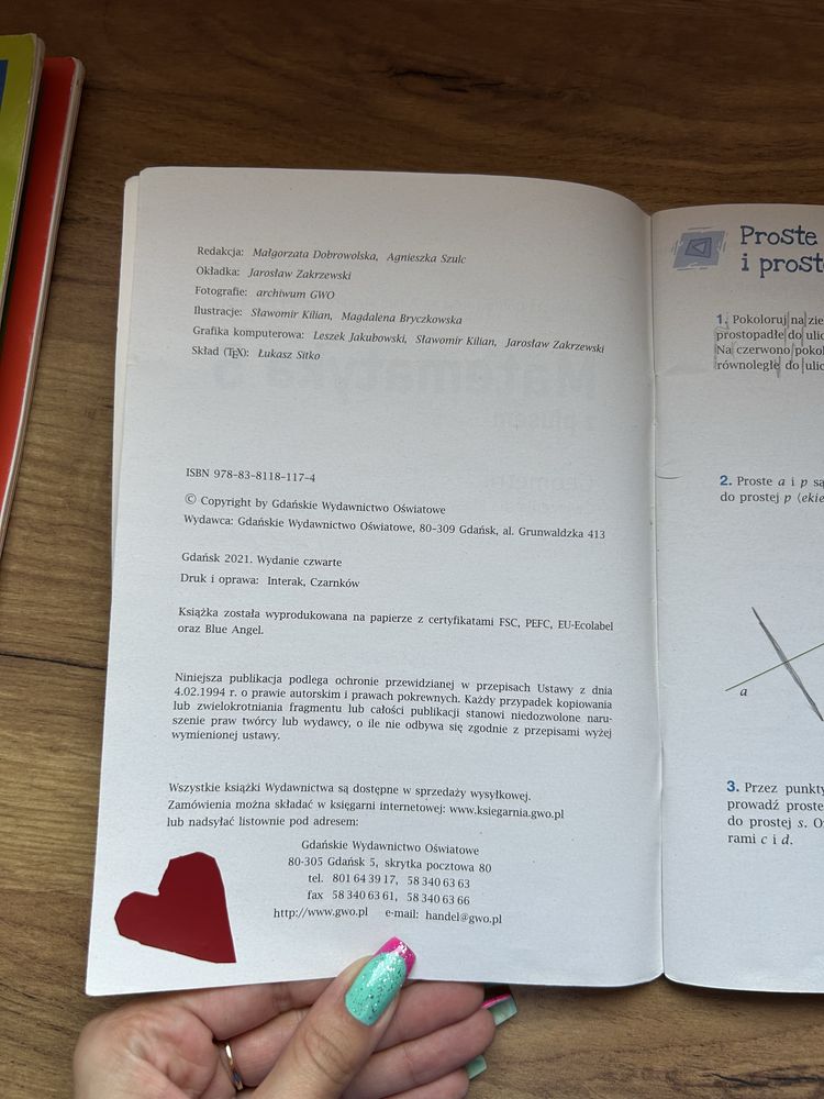 Matematyka z plusem - ćwiczenie geometria - klasa 5