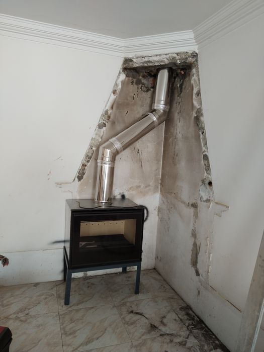 Aplico e vendo Salamandra a pellets e recuperadores de calor, ar condi