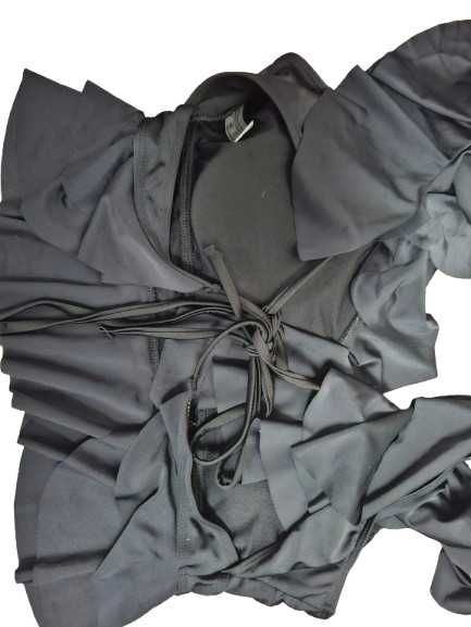 Strój kąpielowy z falbaną (675)