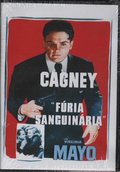 Dvd Fúria Sanguinária - acção - James Cagney - selado - extras