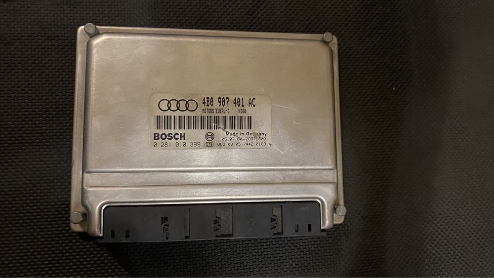 Блок управління двигуном Audi A6 C5, 4B0 907 401 AC, 0 281 010 399