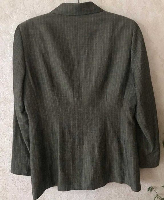 Пиджак удлиненный (Италия) 85%вискоза,15% лен L