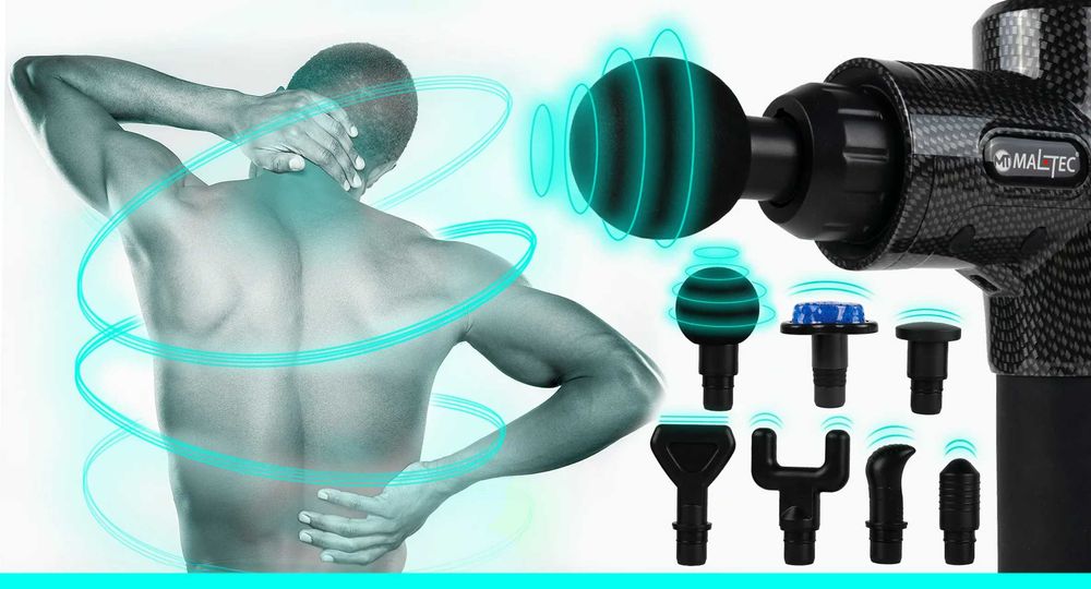 Електромасажер, вібромасажер 7 в 1 + додатковий охолодний наконечник