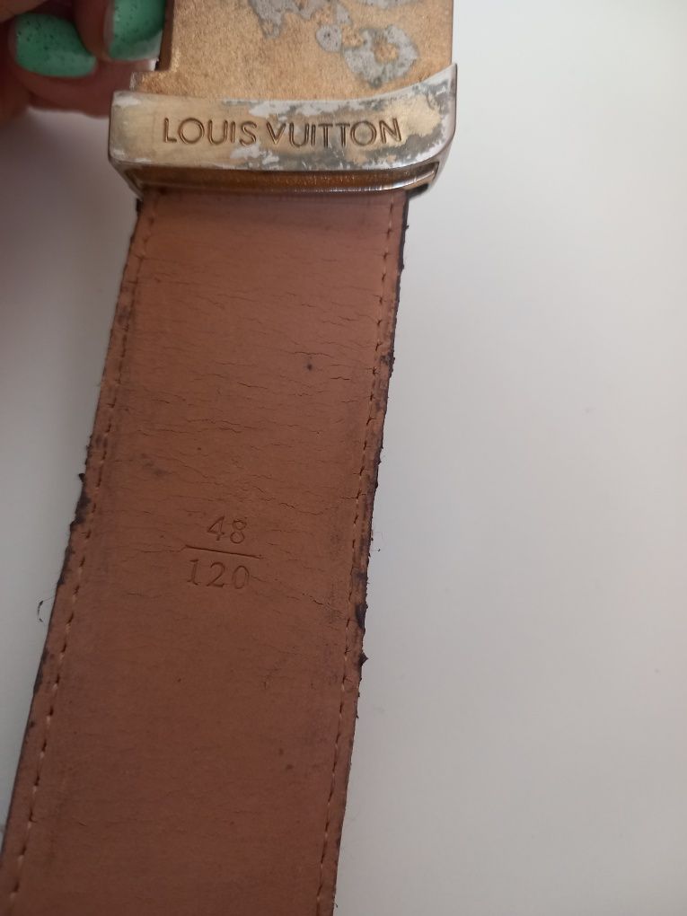 Louis vuitton pas skorzany 120cm