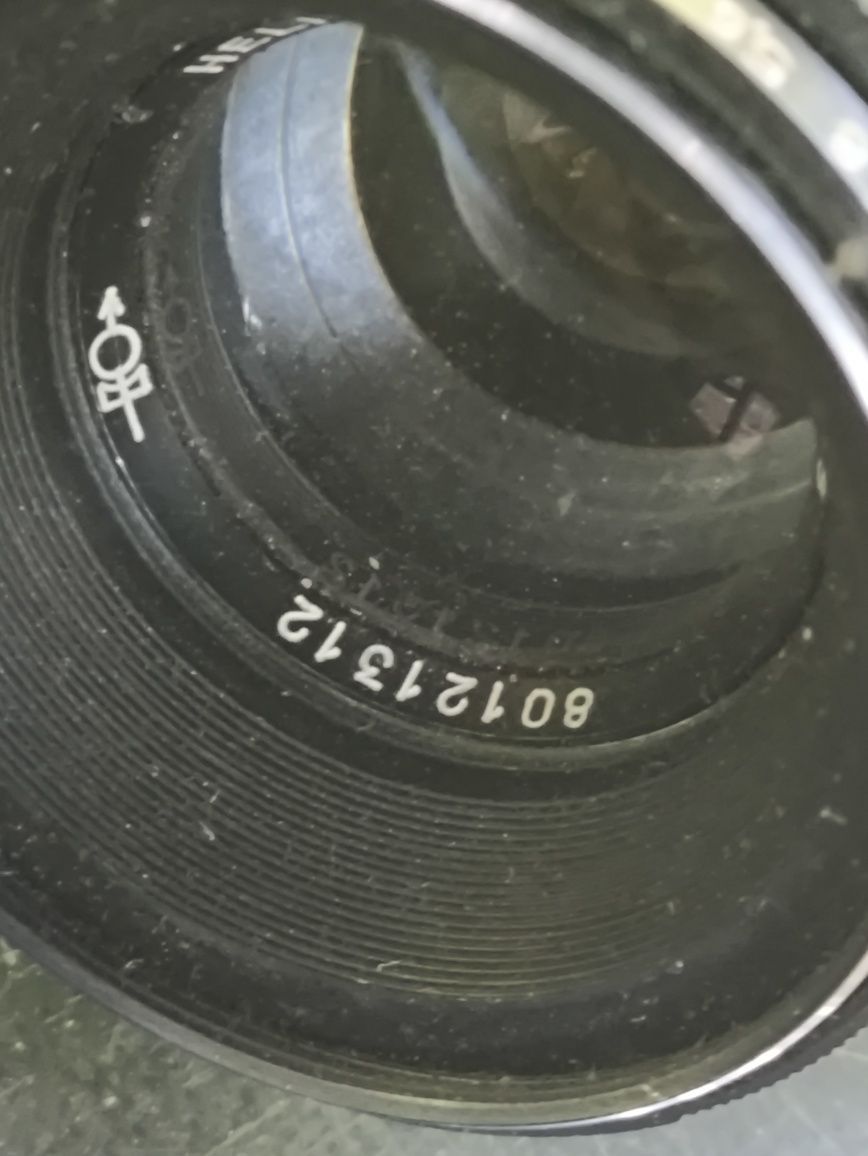 Aparat zenith, obiektyw helios44-2. Vintage