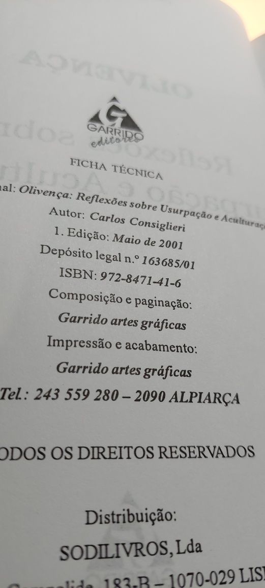 Olivença - Carlos Consiglieri