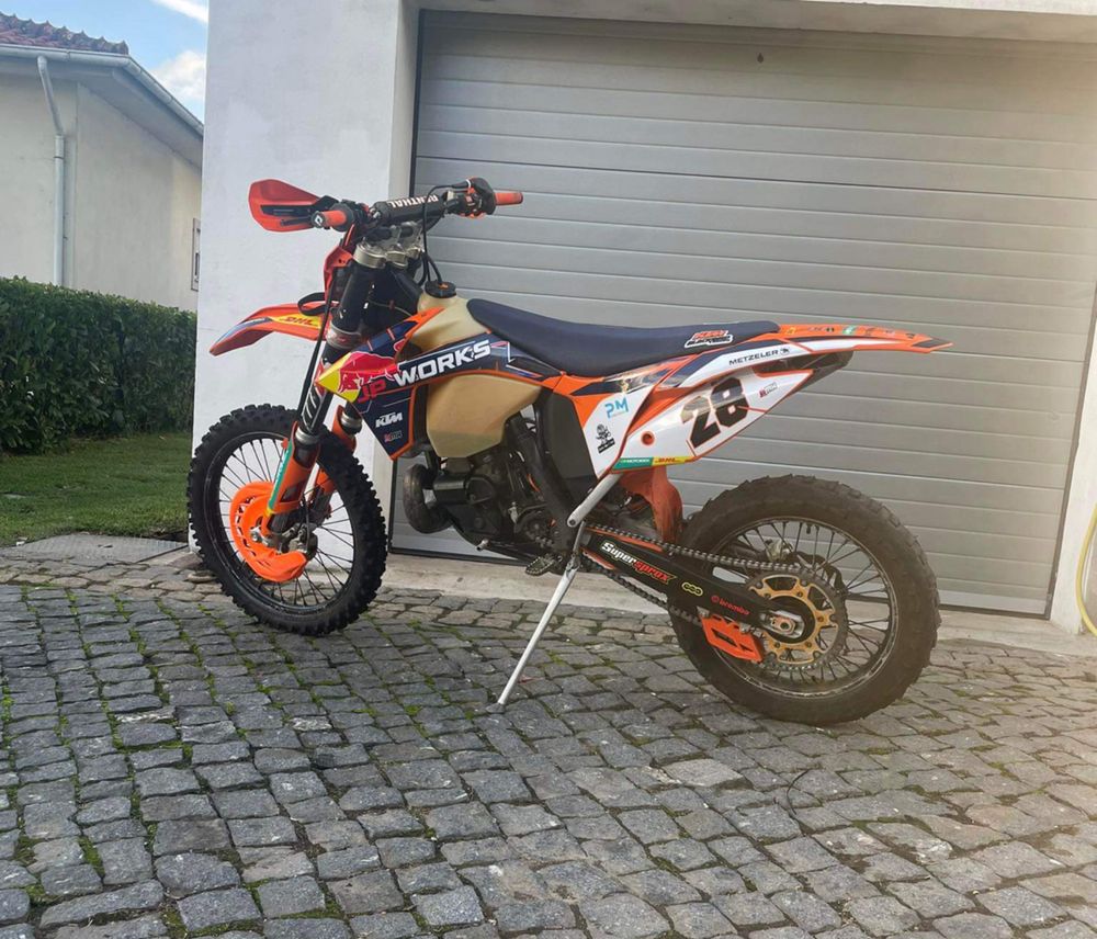 Ktm exc modelo 2012 matricula e start