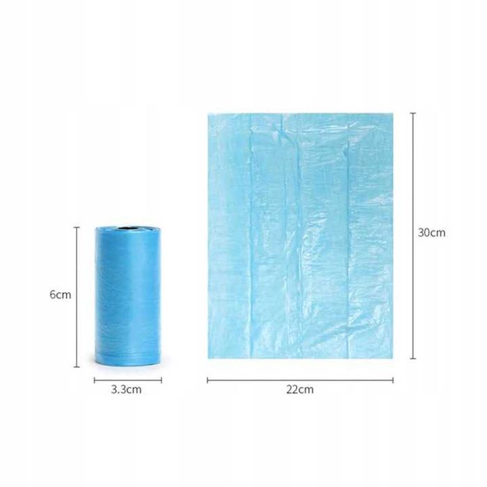 1500x Worki Woreczki Na Psie Odchody Kupy Zestaw Hurtowe Hurt Wory