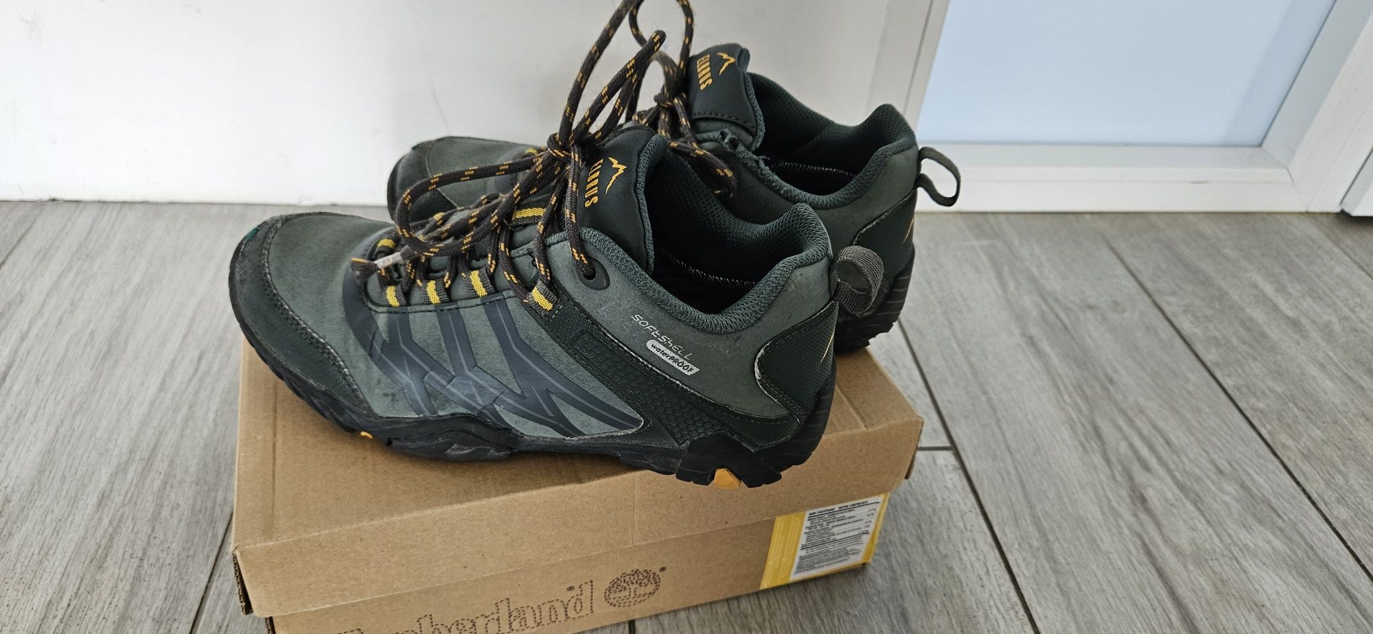 Softshell buty trekking na teraz 37