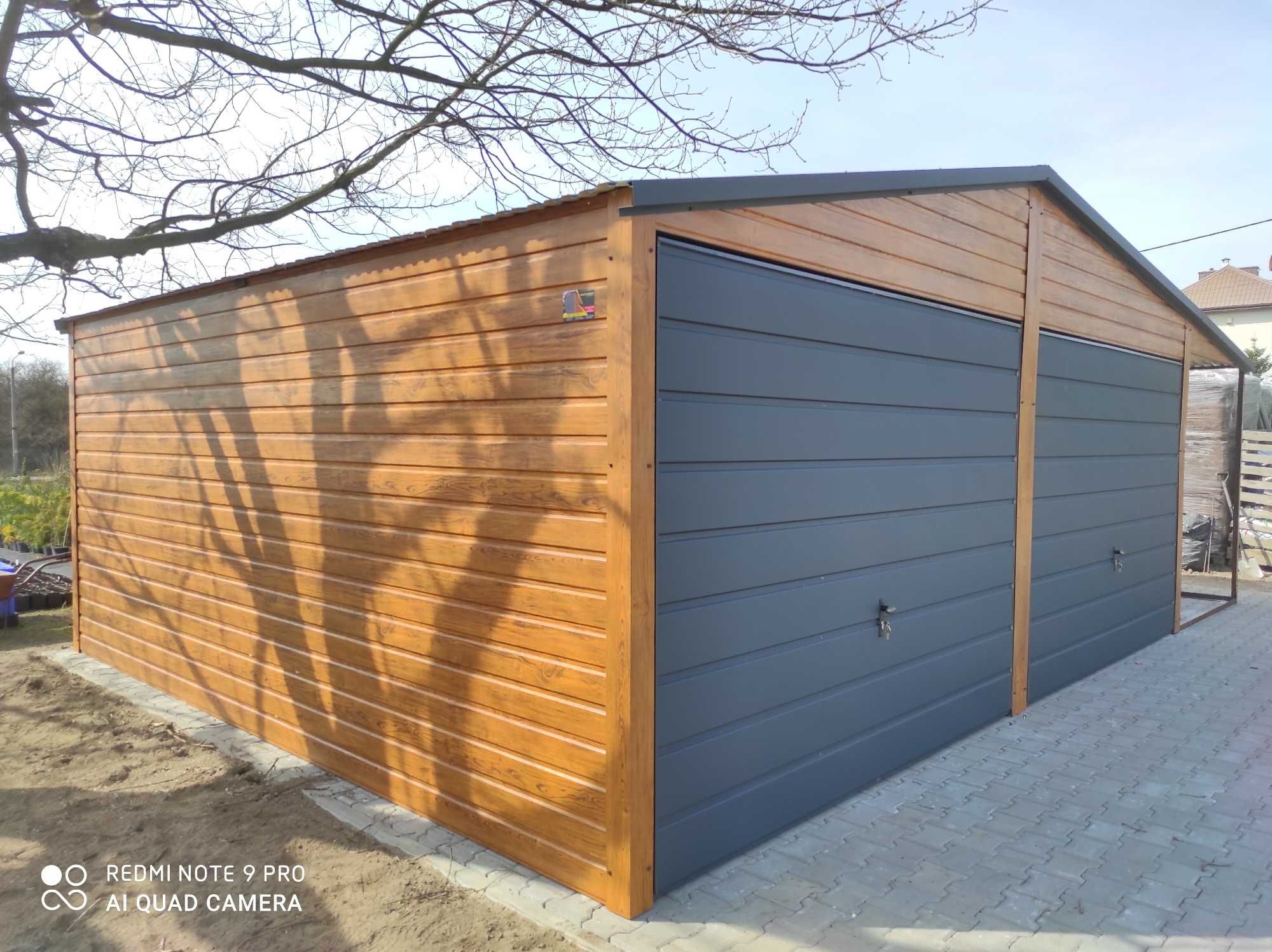 Garaż Blaszany 6x6 6x7 7x7 4x6 8x6 producent. Garaze na Wymiar.