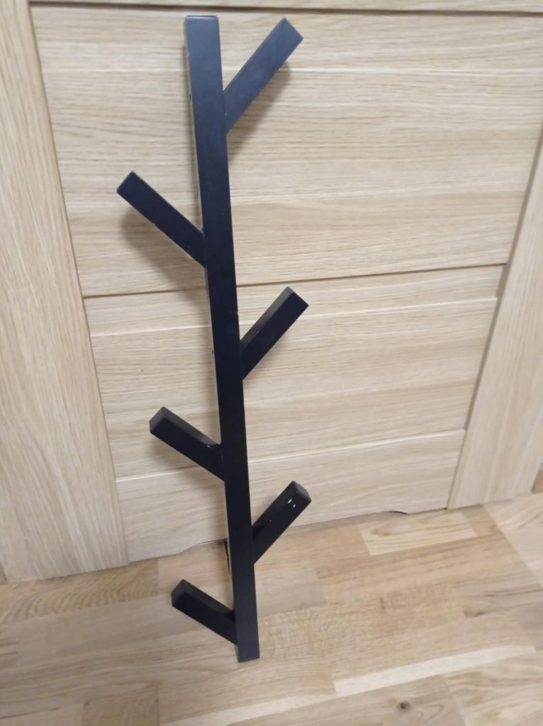 Wieszak czarny Ikea