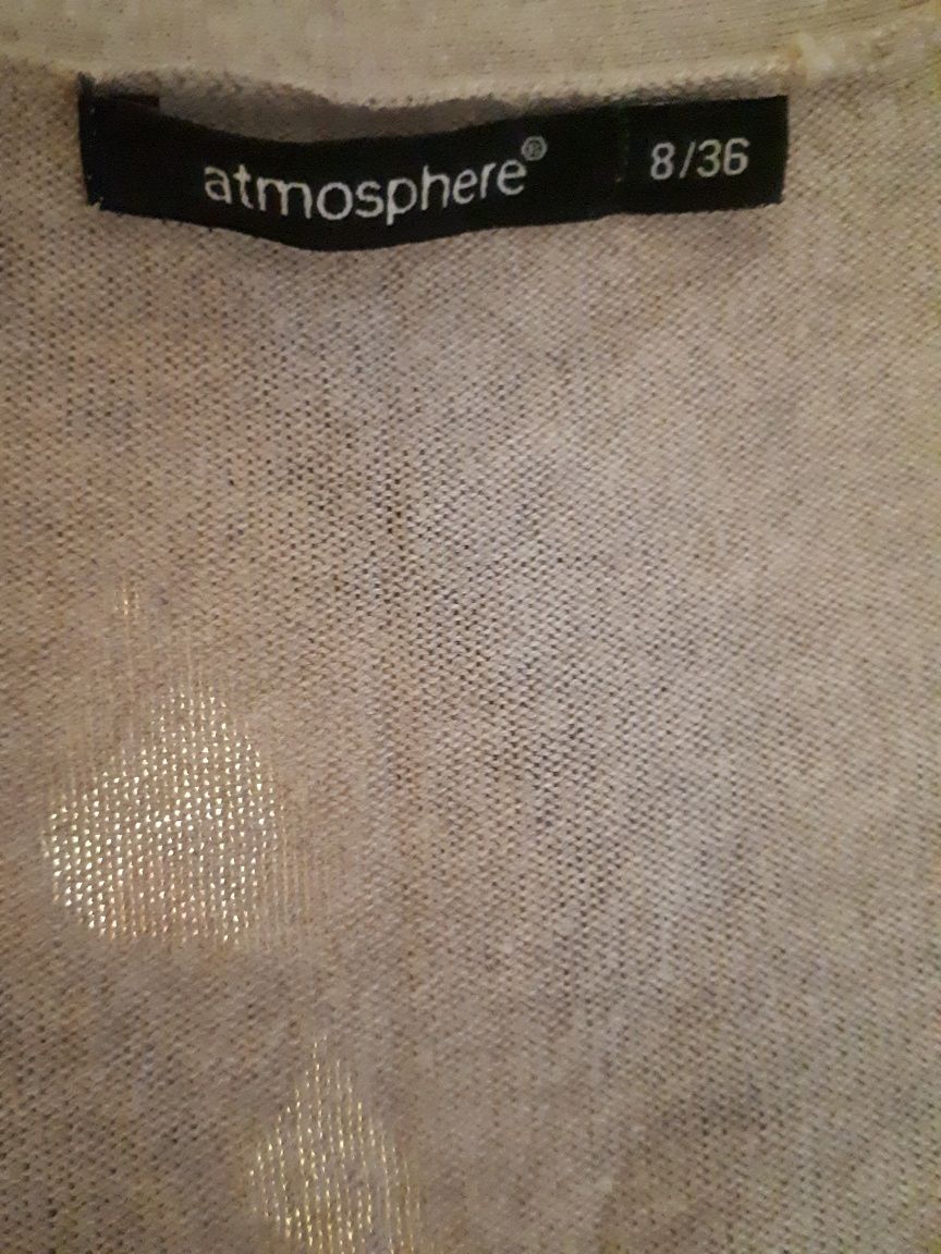 Beżowy sweter Atmosphere w rozmiarze 36.