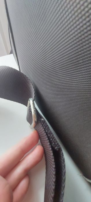 Torebka/listonoszka brązowa Lacoste