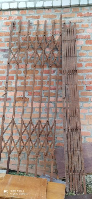 Решётки ( двери ) раздвижные 4 шт