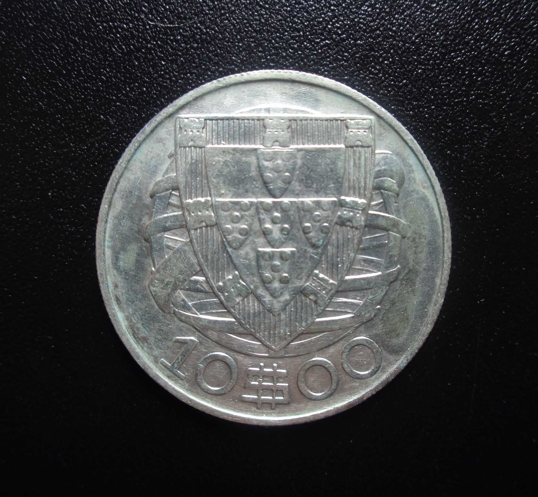 Moeda 10 Escudos Prata 1937