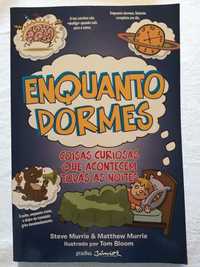 Livro juvenil Enquanto Dormes