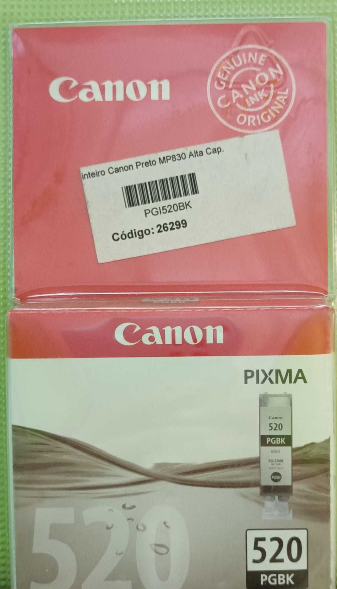 Tinteiros Canon Pixma 520 PGBK