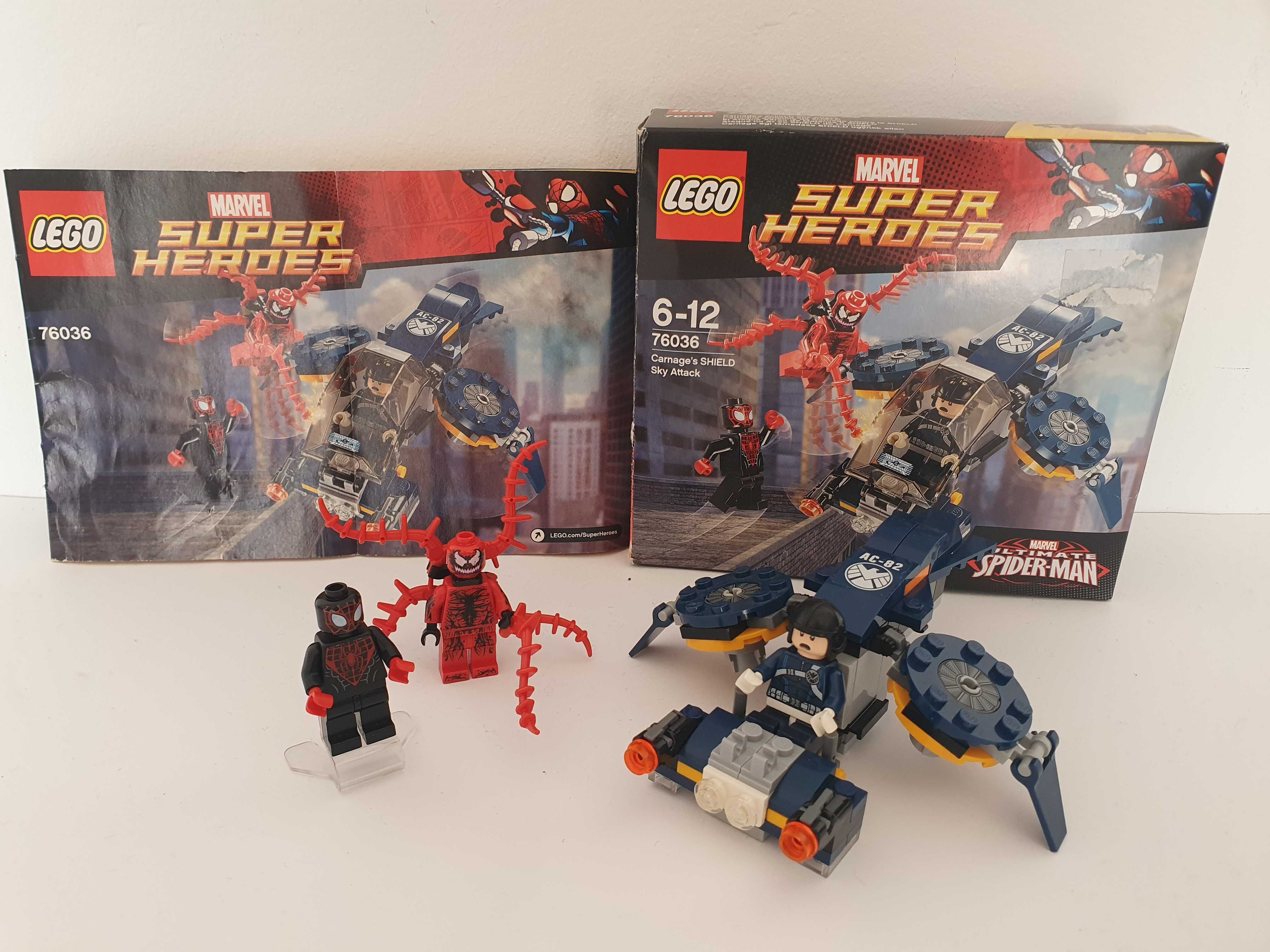 Lego Spider-Man 76036 Super Heroes Marvel Carnage’s Shield Sky Attack