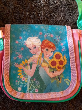 Śliczna torebka na ramię Elsa i Anna Kraina Lodu