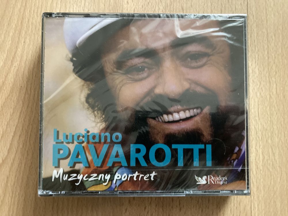 Zestaw 3 płyt CD Luciano Pavarotti Muzyczny Portret - nowe, folia