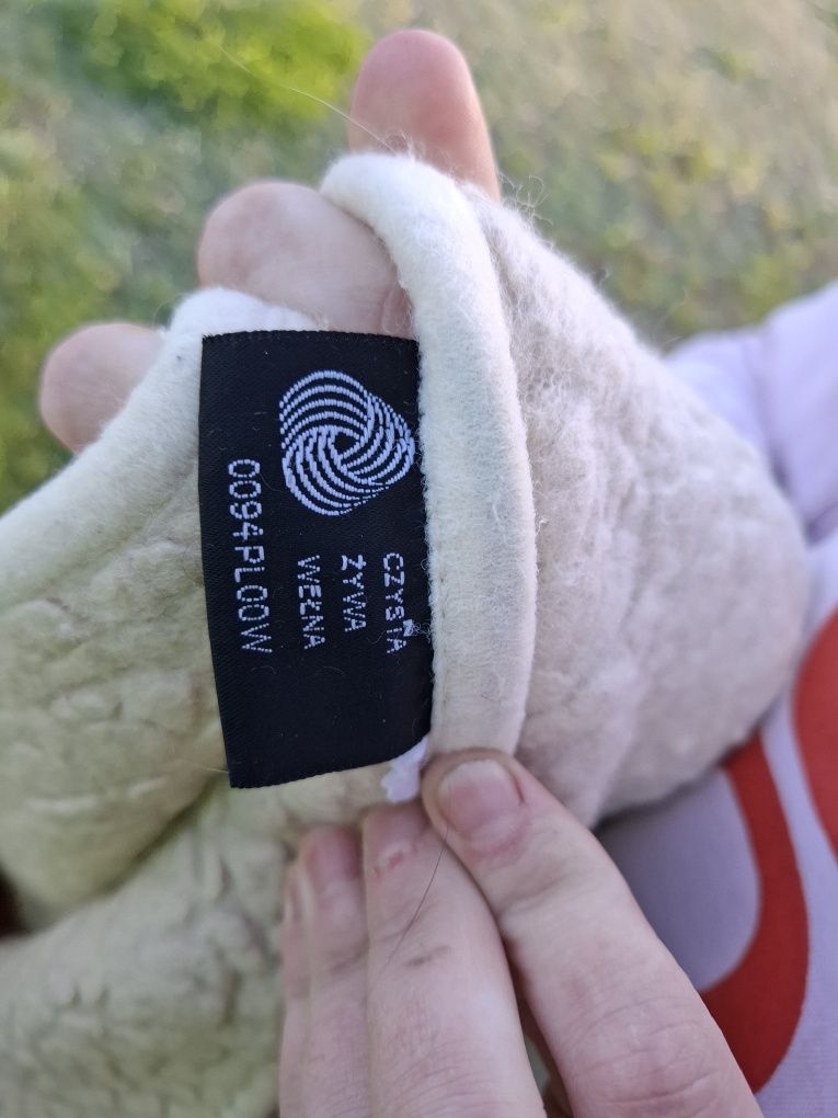 Koc 100% wełna dwustronny 200x150