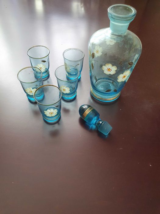 Kryształ, kryształy,  stare szkło